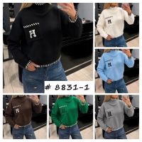 8831-1 # мікс кольорів жіночий светр (машина вʼязка , 6 од, розміри напівбатал: 48-54 універсальний) видача наступного дня фото