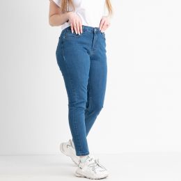 купить оптом джинсы 0298-1 Red Stop джинсы голубые женские стрейчевые (8 ед. размеры: 42.44.46.48/2.50/2.52) недорого