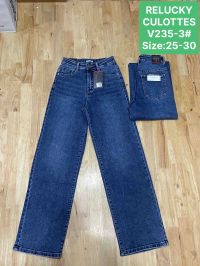 0235-3 # синие женские джинсы (Relucky, стрейч коттон, 6 ед, размеры норма: 25-30) выдача на следующий день фото