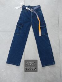 2252 # синие женские джинсы (DKNSEL, стрейч, 6 ед, размеры норма: 25-30) выдача на следующий день фото