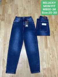 0800 # синие женские джинсы (Relucky, стрейч коттон, 6 ед, размеры норма: 25-30) выдача на следующий день фото
