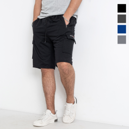 6648 четыре цвета мужские шорты (DUNAUONE, двунитка, 6 ед. размеры норма: M. L. XL. 2XL. 3XL. 4XL) фото