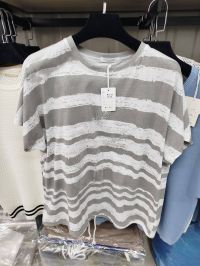7211# микс цветов женская футболка (хлопок, 20 ед, размеры батал: 3XL/4XL универсальный) выдача на следующий день фото