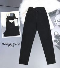 купить 5031* черные женские джинсы мом (VIDASION, 6 ед. размеры норма: 25. 26. 27. 28. 29. 30) выдача на следующий день оптом