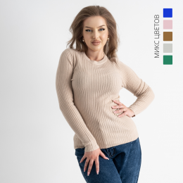 2031-99 МИКС ЦВЕТОВ ПОЛУБАТАЛЬНЫЙ свитер женский (5 ед. размер: универсал 46-48) фото
