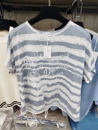 7213# микс цветов женская футболка (хлопок, 20 ед, размеры батал: XL/2XL универсальный) выдача на следующий день фото
