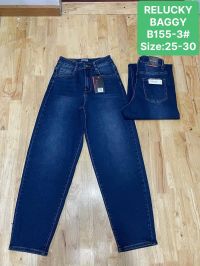 0155-3 # синие женские джинсы (Relucky, стрейч коттон, 6 ед, размеры норма: 25-30) выдача на следующий день фото