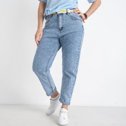 купить оптом джинсы 0088* голубые женские джинсы (LADY N, стрейчевые, 6 ед. размеры батал: 31. 32. 33. 34. 36. 38) выдача на следующий день недорого
