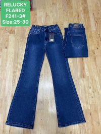0241 # синие женские джинсы (Relucky, стрейч коттон, 6 ед, размеры норма: 25-30) выдача на следующий день фото