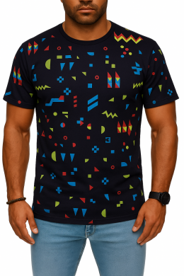 0110 А-4 микс расцветок мужская футболка (4 ед. размеры на бирках: XL. 2XL. 2XL. 3XL, соответствуют норме: M. L. L. XL) фото