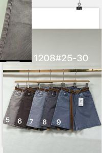 1208# выбор цвета женские джинсовые шорты (Fudeyan, 6 ед, размеры норма: 25-30) выдача на следующий день фото