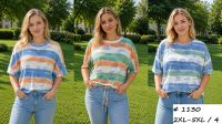 1130 # выбор цвета женская футболка (трикотаж, 4 ед, размеры батал: 2XL-5XL) выдача на следующий день фото