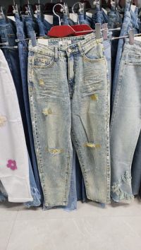 2027# серые женские стрейчевые джинсы New Jeans (6 ед, размеры норма: 26-31) выдача на следующий день фото