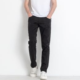 2058 черные мужские брюки (FANGSIDA, 7 ед. размеры молодежка: 28. 29. 30. 31. 32. 33. 34) фото