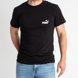 20505-1* черная мужская футболка с принтом (турецкий трикотаж, 5 ед. размеры норма: M. L. XL. 2XL. 3XL) выдача на следующий день фото