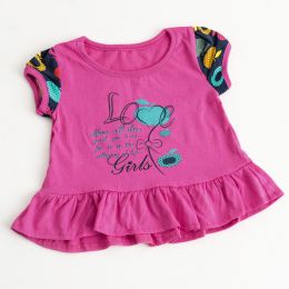 0671 малиновое платье на девочку (3 ед. размеры на возраст 6-18 месяцев: 74.80.86) фото