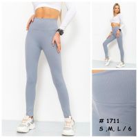 купить 1711# выбор цвета женские лосины (рубчик, 6 ед, размеры норма: S ,M, L) выдача на следующий день оптом