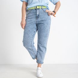 0086* голубые женские джинсы (LADY N, стрейчевые, 6 ед. размеры батал: 30. 31. 32. 33. 34. 36) выдача на следующий день фото