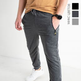 41381 Dunauone МИКС ЦВЕТОВ спортивные брюки мужские на манжете (6 ед. размеры: M.L.XL.2XL.3XL.4XL) фото