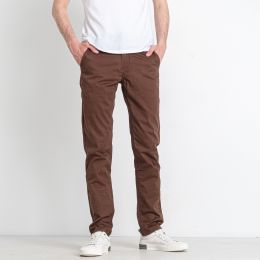 купить оптом джинсы 0005 коричневые мужские брюки (VARXDAR, 7 ед. размеры молодежка: 27. 28. 29. 30. 31. 32. 33) недорого