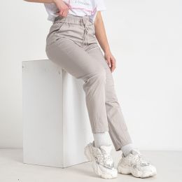 купить оптом джинсы 8528-4* бежевые женские брюки (FUDEYAN, 6 ед. размеры норма: 25. 26. 27. 28. 29. 30) выдача на следующий день недорого