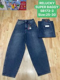 0173-3 # синие женские джинсы (Relucky, стрейч коттон, размеры норма: 25-30) выдача на следующий день фото
