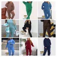 34025 # выбор цвета теплый женский спортивный костюм (тринитка на флис, 5 ед, размеры батал: 50-58) выдача на следующий день фото