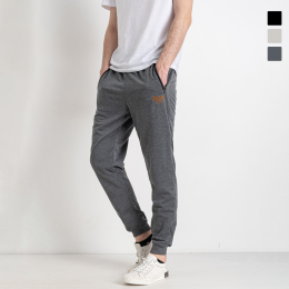 4732 три цвета мужские спортивные штаны (DUNAUONE, двунитка, 6 ед. размеры норма: M. L. XL. 2XL. 3XL. 4XL)  фото