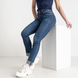 купить оптом джинсы 8530 синие женские джинсы (VANVER, стрейчевые, 6 ед. размеры норма: 25. 26. 27. 28. 29. 30) недорого