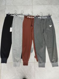 1708# черные женские спортивные штаны (двунитка, 5 ед, размеры норма: S-2XL) выдача на следующий день фото