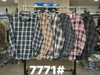 7771 # выбор цвета женская рубашка с камушками (JJF, фланель, 4 ед, размеры батал: 3XL-6XL) выдача на следующий день фото