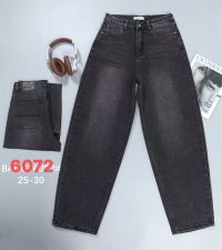 6072# черные женские джинсы vindasion (стрейч-коттон, 6 ед. размеры норма: 25-30) выдача на следующий день фото