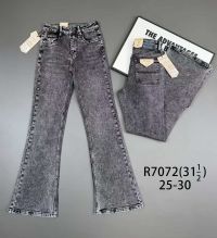 7072 # серые женские джинсы (Vindasion, стрейч коттон, 6 ед, размеры норма: 25-30) выдача на следующий день фото