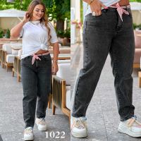 1022 # серые женские джинсы (стрейч-коттон, 6 ед. размеры батал: 31. 32. 33. 34. 36. 38) выдача на следующий день фото