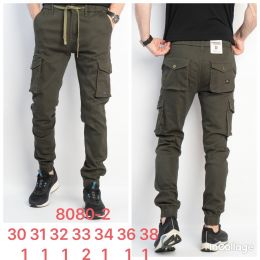 купить 8080-2 * хаки мужские брюки карго (RTROOSS, стрейч, 8 ед. размеры норма: 30. 31. 32. 33. 33. 34. 36. 38) выдача на следующий ден оптом