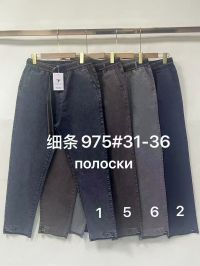 0975# выбор цвета женские стрейчевые джинсы Fudeyan (6 ед, размеры батал: 31-36) выдача на следующий день фото