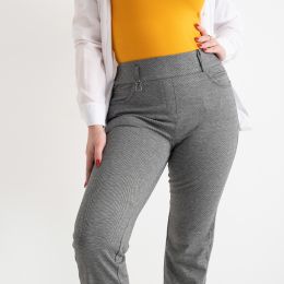 купить оптом джинсы 9305-26 серые женские брюки с дефектом (смотрите фото, стрейчевые, 6 ед. размеры полубатал: 28. 29. 30. 31. 32. 33) недорого