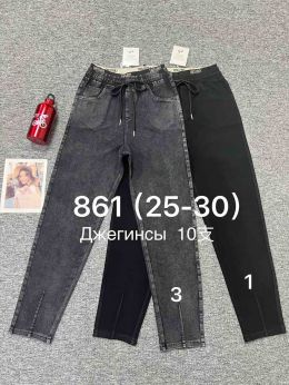 0861 * УТОЧНЯЙТЕ ЦВЕТ ВО ВРЕМЯ ЗАКАЗА женские джегинсы (FUDEYAN, стрейчевые, 6 ед. размеры норма: 25. 26. 27. 28. 29. 30) выдача фото