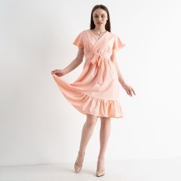 8076-4 РОЗОВОЕ платье женское текстильное (3 ед.размеры: M.L.XL) фото