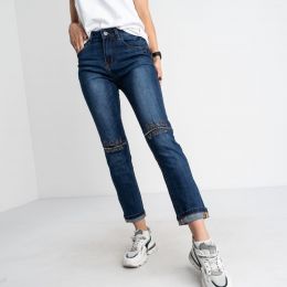 9013 OK&OK джинсы женские синие стрейчевые (6 ед. размеры: 25.26.27.28.29.30) фото