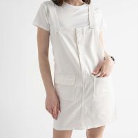 купить 0899-10 XINYUE БЕЛЫЙ комплект из сарафана и футболки (3 ед.размеры: M.L.XL) оптом