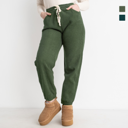 4077-27 ДВА ЦВЕТА ВЕЛЬВЕТОВЫЕ НА ФЛИСЕ ЛАСТОЧКА спортивные штаны женские батальные прямые (3 ед. размеры: 2XL-3XL.6XL-7XL.8XL-9X фото