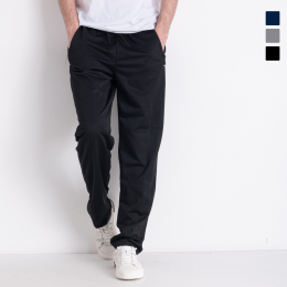 купить оптом джинсы 41393 три цвета мужские спортивные штаны (DUNAUONE, двунитка, 6 ед. размеры норма: M. L. XL. 2XL. 3XL. 4XL) недорого