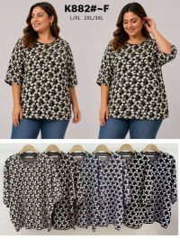 0882 # микс цветов женский свитер (Kiss me, кашимир, 10 ед, размеры батал: L/XL-2XL/3XL) выдача на следующий день фото