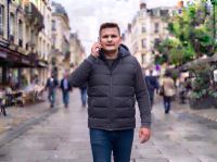 0807-6 # серая мужская жилетка на синтепоне (4 ед. размеры полубатал: 3XL, 4XL, 5XL, 6XL)) фото