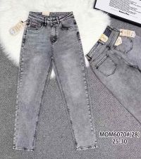 6070# серые женские джинсы vindasion (стрейч коттон, 6 ед, размеры норма: 25-30) выдача на следующий день фото