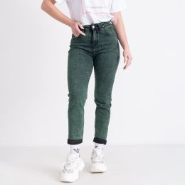 0310* зеленые женские джинсы (LANLANIEE, стрейчевые, 6 ед. размеры норма: 25. 26. 27. 28. .29. 30) выдача на следующий день фото