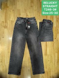 0246-3 # серые женские джинсы (Relucky, стрейч коттон, 6 ед, размеры норма: 25-30) выдача на следующий день фото