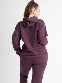 0639-4 ФРЕЗОВЫЙ ПОЛУБАТАЛЬНЫЙ спортивный костюм женский из турецкой трехнитки на флисе (5'TH AVENUE, 3 ед.размеры: 48.50.52) фото