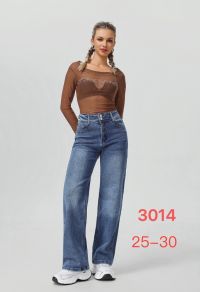 3014 # синие женские джинсы (New Jeans, стрейч коттон, 6 ед, размеры норма: 25-30) выдача на следующий день фото